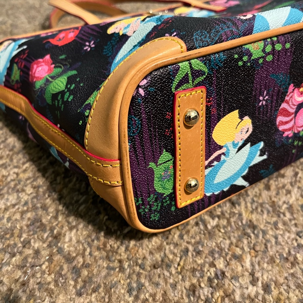 HTF.   Alice in Wonderland D & B tote - Picture 11 of 15